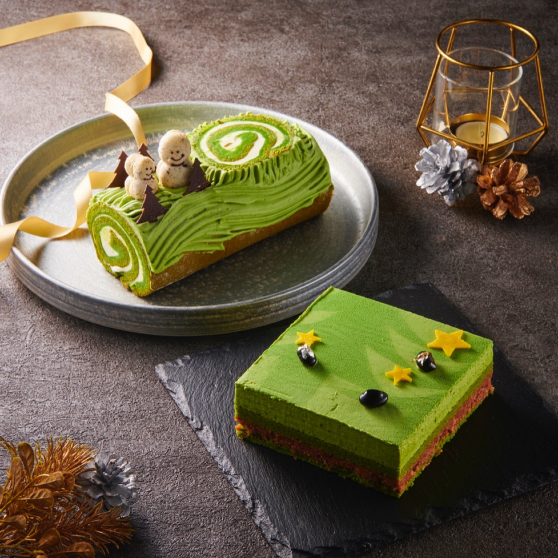 限定60個。抹茶のクリスマスケーキ予約開始 – ATELIER MATCHA